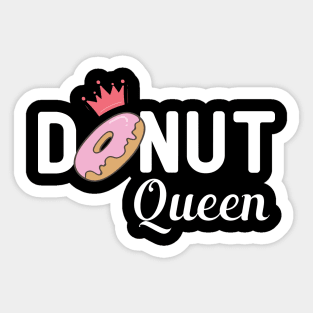 Donut Queen Sticker